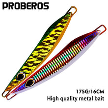 Load image into Gallery viewer, 1PC Metal jig Fishing steel knife Lure 40g-210g Jigging Bait Artificial Hard Swimbait Sinking off sure