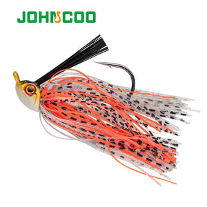 12g Spinner Bait Weedless Jighead with skirt Bait Fishing Lure Tackle