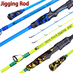 BUDEFO Jigging Rod Casting Spinning Fishing Light Shore Saltwater Boating Rod