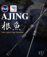 Load image into Gallery viewer, TSURINOYA NEW Ultralight AJING Rod UL L 1.83m 2.26m 2 Secs Lure Casting Spinning Fishing
